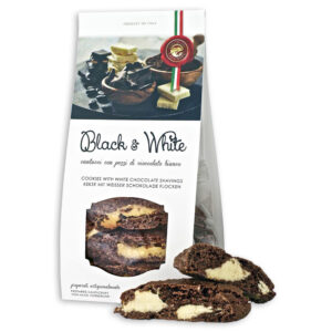 SAPORI DEL LAGO NERO CANTUCCI Black & White sausainiai 200g