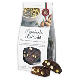 SAPORI DEL LAGO NERO CANTUCCI sausainiai su migdolais ir pistacijomis 200g