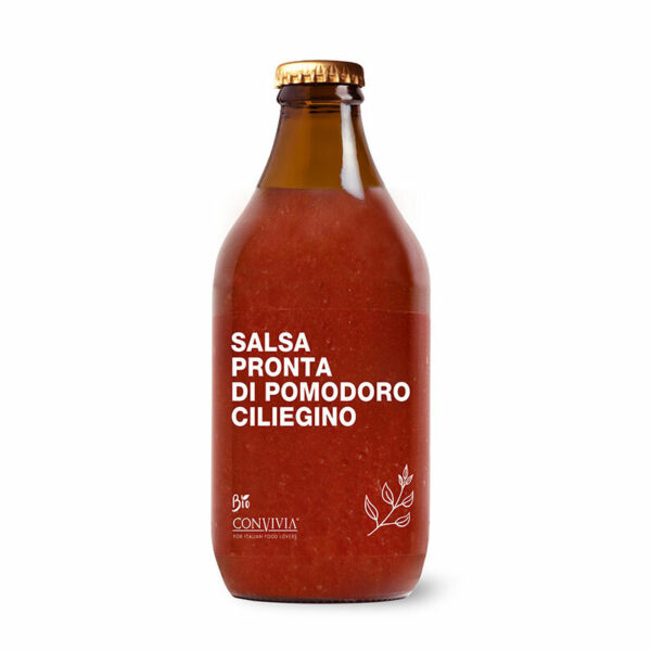 Pomidorų padažas CONVIVIA Salsa pronta di pomodoro ciliegino Pomidorų padažas CONVIVIA Salsa pronta di pomodoro ciliegino