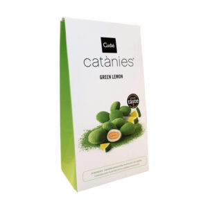 CUDIE Catanies karamelizuoti Markonos migdolai citrininiame šokolade 80g