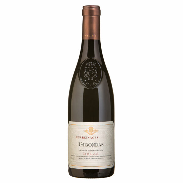 Raudonas vynas DELAS Gigondas Les Reinages