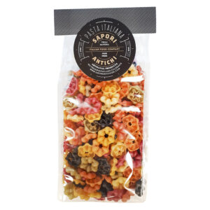 SAPORI ANTICHI spalvoti makaronai gėlytės formos 250g