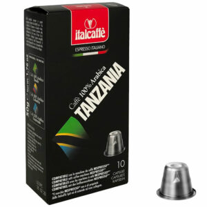 ITALCAFFE ESPRESSO TANZANIA Kavos kapsulės Arabica 100% 10x5g