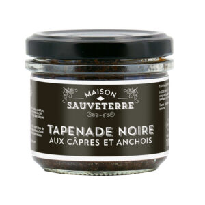 MAISON SAUVETERRE Juodoji tapenada su kaparėliais ir ančiuviais 100g