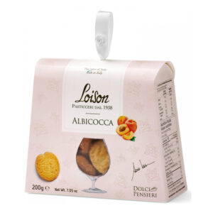 LOISON Biscotto Albicocca sausainiai su abrikosais 200g
