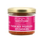 MAISON SAUVETERRE Tuno užtepėlė su chorizo dešra ir piquillos aitriosiomis paprikomis