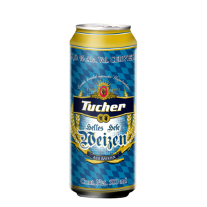 TUCHER Hefe Weizen kvietinis alus 5,2% 0,5l