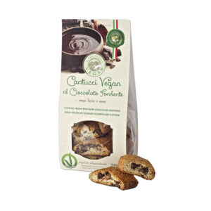 SAPORI DEL LAGO NERO CANTUCCI veganiški sausainiai su šokoladu 200g