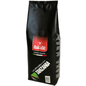 ITALCAFFE TANZANIA Kavos pupelės Arabica 100% 1kg