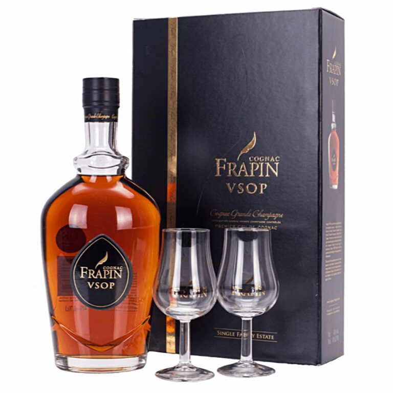 FRAPIN Cognac VSOP Grande Champagne 0,7l (dėž. su taurėmis) | Wine Maker