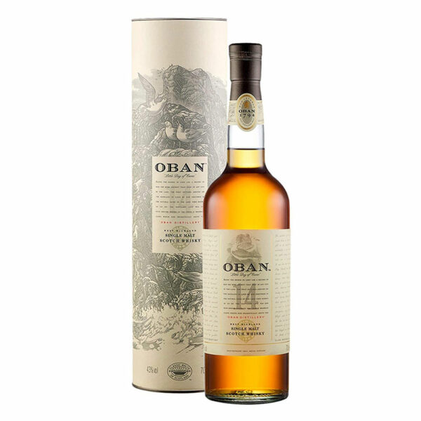 Viskis OBAN Single Malt 14YO Viskis OBAN Single Malt 14YO