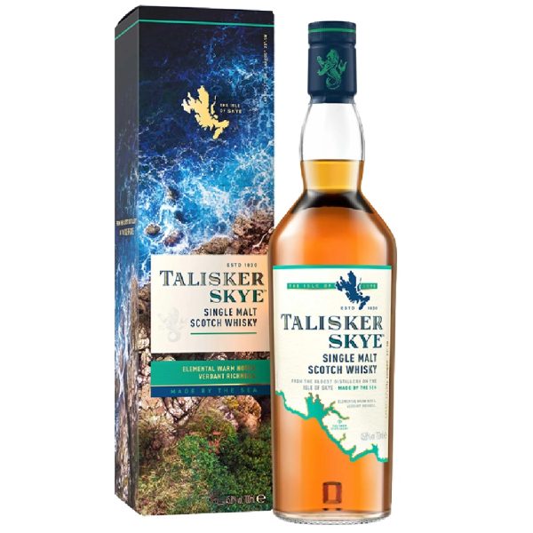 TALISKER Skye Single Malt Whisky 0,7l (dėž.) TALISKER Skye Single Malt Whisky 0,7l (dėž.)