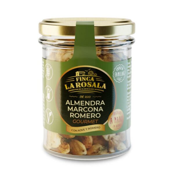 Riešutai FINCA LA ROSALA Markonos migdolai su rozmarinu
