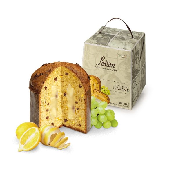 LOISON ASTUCCI Panettone Limone su citrininiu kremu 600g