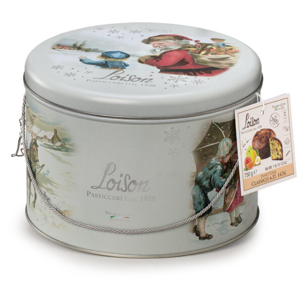 Panettone LOISON LATTA Clasicco su razinomis, apelsinų ir citrinų cukatais Panettone LOISON LATTA Clasicco su razinomis, apelsinų ir citrinų cukatais