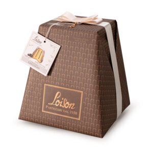 Pandoro pyragas LOISON Cioccolato su šokoladu
