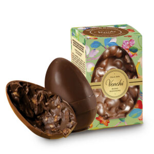 VENCHI Milk pieniško šokolado kiaušinis su lazdyno riešutais 70g