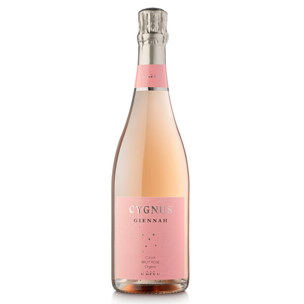 Rožinis putojantis vynas CYGNUS U MES U Giennah Brut Rose Organic