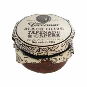 Juodųjų alyvuogių užtepėlė su kaparėliais