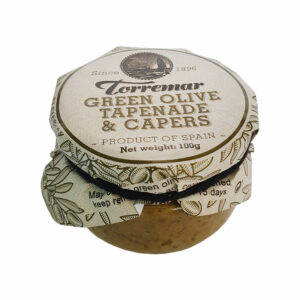 Torremar žaliųjų alyvuogių tapenada su kaparėliais