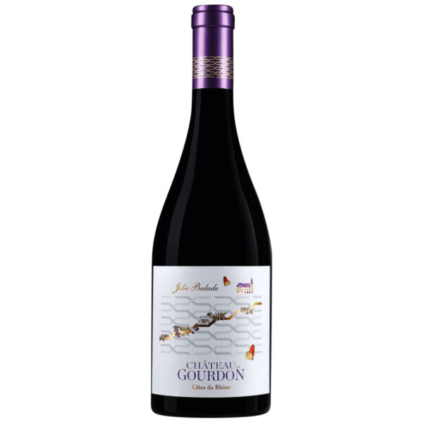 Raudonas vynas CHATEAU-DE-GOURDON-Jolie-Balade-AOP-0,75l Raudonas vynas CHATEAU-DE-GOURDON-Jolie-Balade-AOP-0,75l