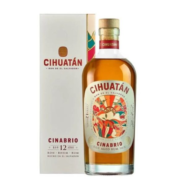 CIHUATAN Cinabrio Rum 12YO 0,7l (dėž.) CIHUATAN Cinabrio Rum 12YO 0,7l (dėž.)