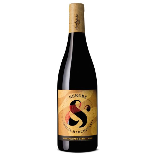 JASCI & MARCHESANI NERUBE Montelpuciano d’Abruzzo Organic raudonas vynas iš Abruzzo regiono Italijos