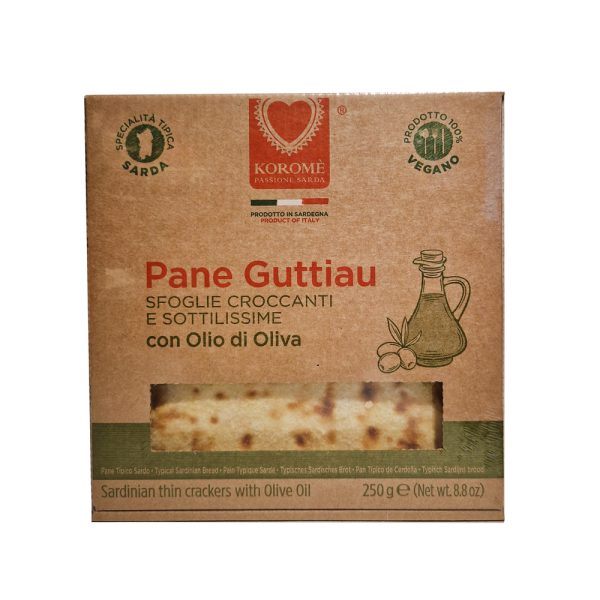 KOROME Pane Guttiau traški sardinietiška duonelė su alyvuogių aliejumi