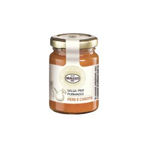 MALETTI Salsa Per Formaggi Pere e Carote kriaušių ir morkų pagardas prie sūrių