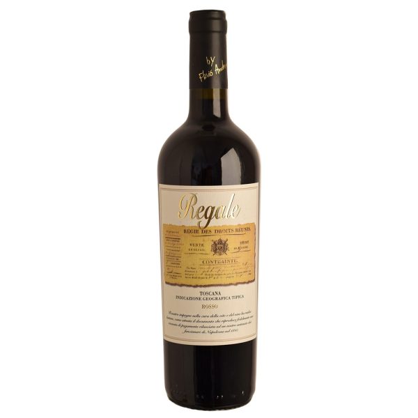 Raudonas vynas iš Toskanos TENIMENTI ANDREUCCI Regale Rosso Toscana