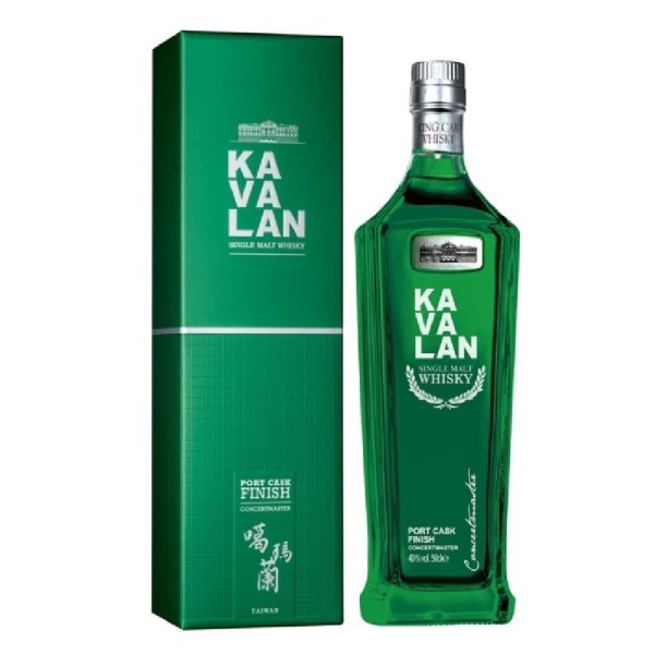 KAVALAN Concertmaster Single Malt Whisky Port Cask Finish 0,5l (dėž.)