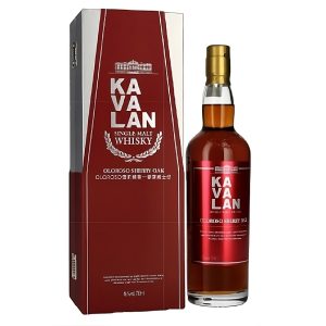 KAVALAN Single Malt Whisky Oloroso Sherry Oak Matured 0,7l (dėž.)
