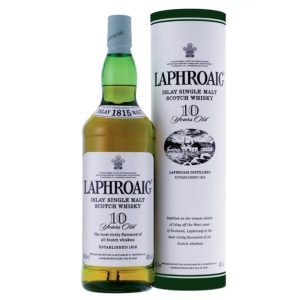 LAPHROAIG Single Malt Whisky 10YO 0,7l (dėž.)