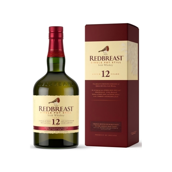 REDBREAST Whisky 12YO 0,7l (dėž.)