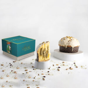 iMORI pistacijų panettone pyragas