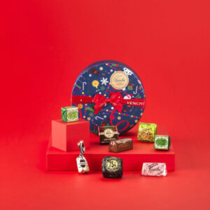 Venchi Christmas apvali saldainiu dezute