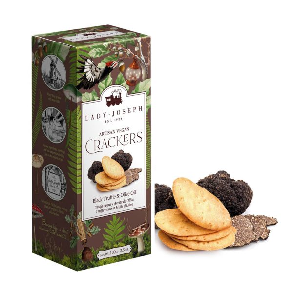 LADY JOSEPH Krekeriai su juodaisiais trumais