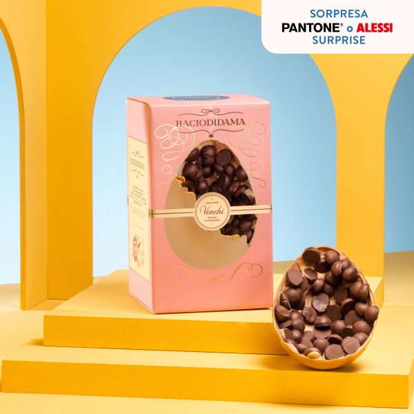 Venchi Baciodidama šokoladinis kiaušinis 540g Venchi Baciodidama šokoladinis kiaušinis