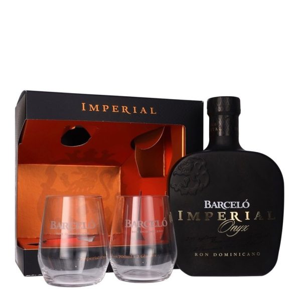 BARCELO Imperial Onyx 0,7l (dėž. su 2 taurėm)