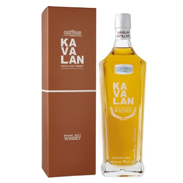 KAVALAN Classic Single Malt Whisky 0,5l (dėž.) KAVALAN Classic Single Malt Whisky 0,7l (dėž.)
