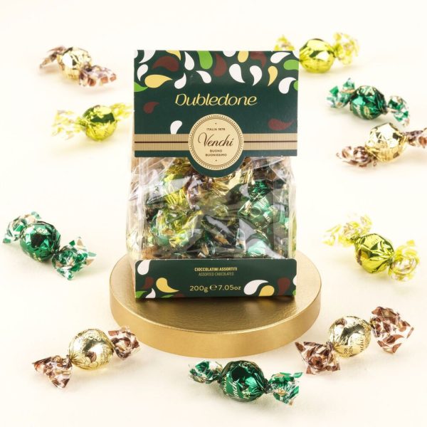 VENCHI Pearl Treat Bag saldainių dėžutė 200g VENCHI Pearl Treat Bag saldainių dėžutė 200g