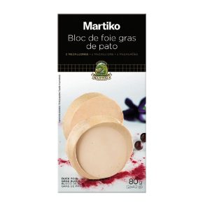 MARTIKO duck foie gras block ančių kepenėlės 2x40g