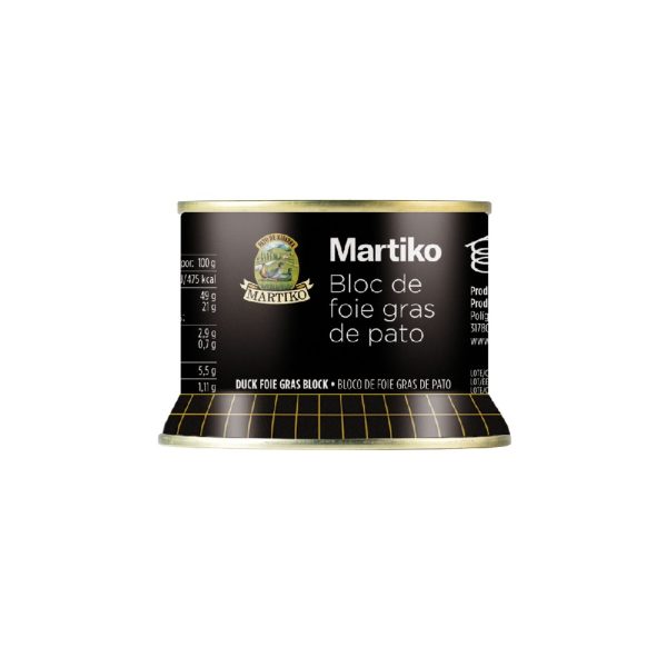 MARTIKO duck foie gras block antienos kepenėlės 130g MARTIKO duck foie gras block antienos kepenėlės 130g