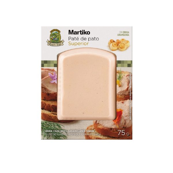 MARTIKO pate de pato antienos paštetas su karamelizuotais svogūnais 75g MARTIKO pate de pato antienos paštetas su karamelizuotais svogūnais 75gMARTIKO pate de pato antienos paštetas su karamelizuotais svogūnais 75g