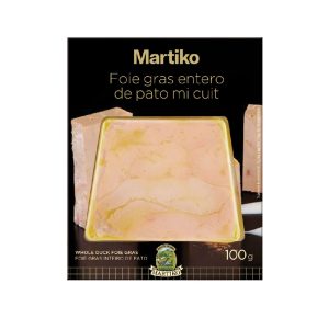 MARTIKO whole foie gras nesmulkintos ančių kepenėlės 100g