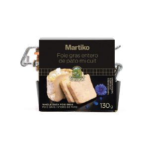 MARTIKO whole foie gras nesmulkintos ančių kepenėlės 130g