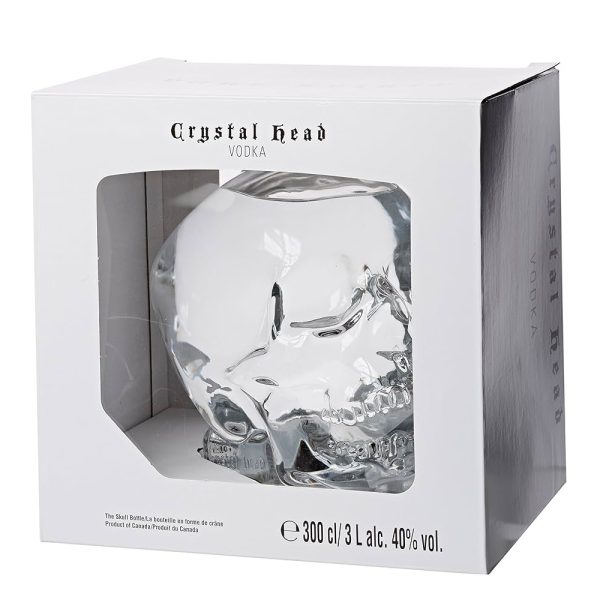 CRYSTAL HEAD Vodka 3,0l (dėž.) CRYSTAL HEAD Vodka 3,0l (dėž.)