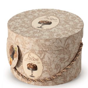 LOISON CAPPELLIERE Panettone Classico tradicinis su razinomis, apelsinais ir citrinomis 3kg (cilindrinė dėžutė)