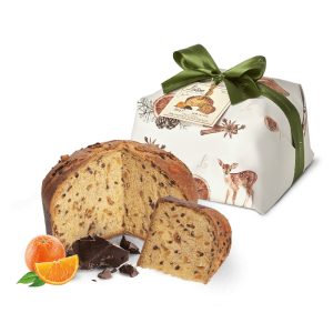 LOISON ROYAL Panettone Arancia cioccolato su apelsinais ir šokolado gabalėliais 500g