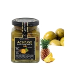 VEGATORO Pitted Gordal Rellena Olives alyvuogės su ananasais 340g 140g